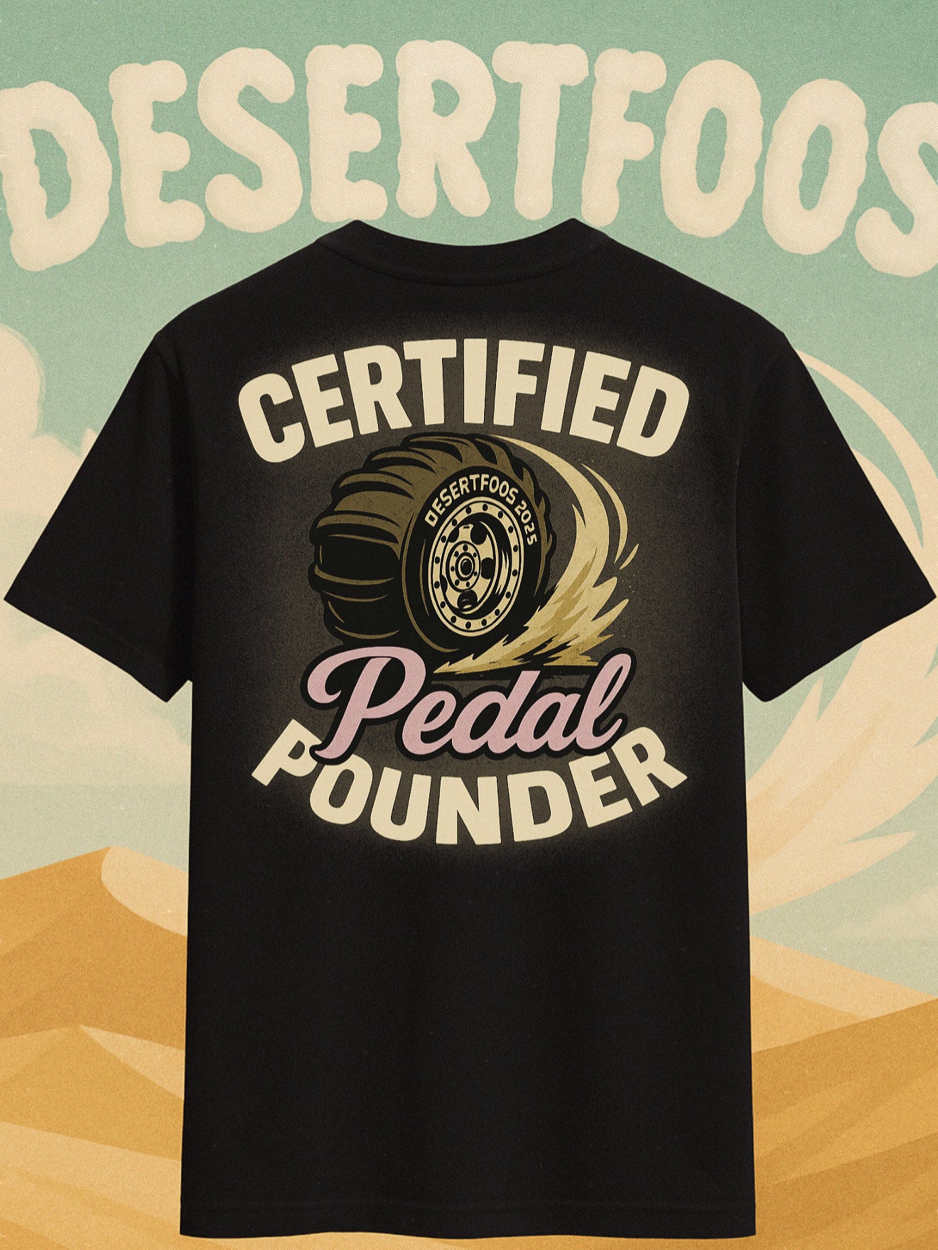 CERTIFIED PEDAL POUNDER T-SHIRT